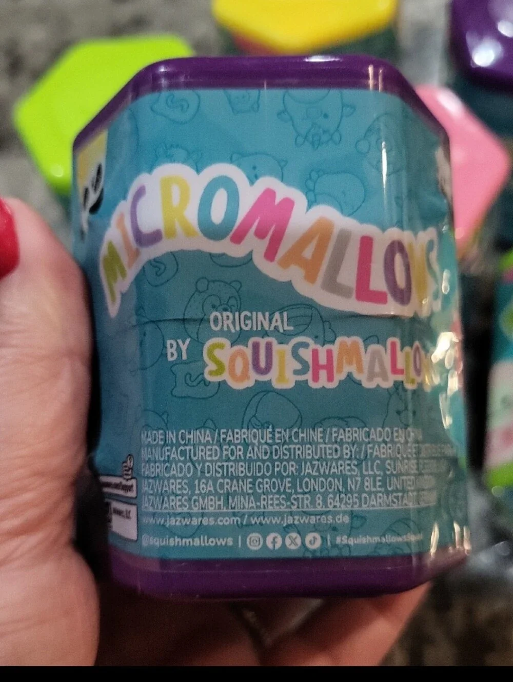 Micromallows by Squishmallows - Set Of 6